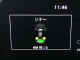 障害物を感知し知らせてくれるので安心です♪