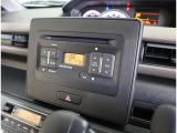 日常のドライブも楽しくしてくれるオーディオ搭載☆ AV機能:AM/FMラジオ・CD・AUX