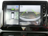 安心安全の360度見渡せるアラウンドビューモニター付です。