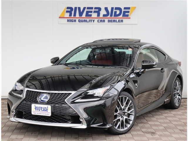 RC 300h Fスポーツ サンルーフ 赤革エアーシート 純正ナビ フ