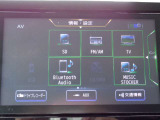 お出かけ際に役に立つ、純正メモリーナビ付き。フルセグTV・Bluethooth・アラウンドビューモニター等、機能も充実しています。