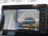 ★アラウンドビューモニター★4個のカメラから得た画像を車両上方から見下ろしたような映像で表示することで、車と路面の駐車枠の関係を一目で確認できます!