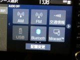 【Bluetooth機能付き】・・・ハンズフリー機能とスマートフォンにインストール済の音楽を聴くことができます。