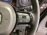 クルーズコントロールを装備しています。高速道路などで一定の速度で走ってくれるので運転が楽ですよ!速度を設定できますので、スピードの出しすぎにも注意できます。