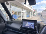 ディーラーオプション『前後ドライブレコーダー』装備。表示はナビのモニター画面で行います。