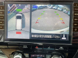 アラウンドビューモニター装備☆上から見たような画面で車庫入れも縦列駐車も安心です!!