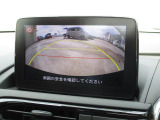 ドライバーの死角をカバーしてくれるバックカメラ搭載★