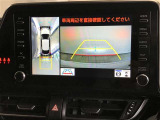 後方の見にくい視界もバックモニターで確認サポートして駐車時も安心☆