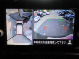 車の真上から見下ろしたような360度視界の良い『アラウンドビューモニター』です♪♪ 苦手な狭い駐車場、暗い所でも確認ができてとっても安心です♪♪