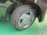タイヤサイズは155/65R14スチールホイル、キャップ付き!(夏タイヤ装着)冬タイヤ、ホイール注文も承っております☆