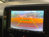 【バックカメラ】駐車時に後方がリアルタイム映像で確認できます。大型商業施設や立体駐車場での駐車時や、夜間のバック時に大活躍!