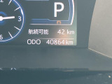入庫時走行距離は40,864kmです。
