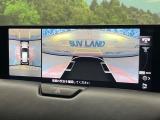 【360&deg;ビューモニター】専用のカメラにより、上から見下ろしたような視点で360度クルマの周囲を確認することができます☆縦列駐車や幅寄せ時に活躍してくれます♪
