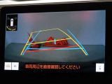 バックガイドモニターを装備しています、車庫入れもラクラクです。