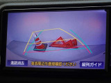 バックガイドモニターを装備しています、車庫入れもラクラクです。
