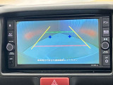 【バックモニター】駐車時に後ろの映像がナビゲーションにうつるので駐車がらくらく★車庫入れが心配な方もバックモニターで安心★