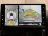 パノラマモニター対応純正ナビ装着用アップグレードパックは車両の前後左右に搭載した4つのカメラにより、クルマを真上から見ているような映像を表示。運転席から確認しにくい車両周囲の状況を把握できます。