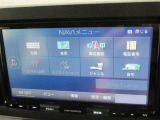 ナビメインメニュー画面この画面から設定や切替を行います。