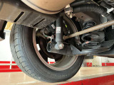 左リア足回りです。