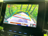 【バックカメラ】駐車時に後方がリアルタイム映像で確認できます。大型商業施設や立体駐車場での駐車時や、夜間のバック時に大活躍!運転スキルに関わらず、今や必須となった装備のひとつです!