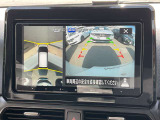 アラウンドビューモニター装備☆上から見たような画面で車庫入れも縦列駐車も安心です!!