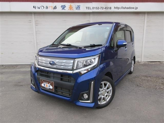 ステラ カスタムRS 4WD ターボ4WD 社外ナビTV Bluetooth 純正エン