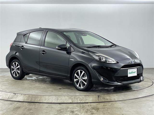 アクア1.5 G ソフトレザーセレクション本革シート 修復歴無し