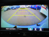 バックカメラのお写真です。駐車が苦手な方でも楽に駐車が行えますね♪