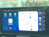 ●Apple Car Play:スマホとの有線接続で、ナビ・オーディオ再生などスマホのアプリ機能が画面でも使える便利機能です!