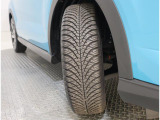 タイヤの溝もしっかり残っていますので、安心して走行可能です。