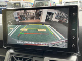 バックモニターの映像が見れるので駐車時も楽々です♪