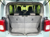 普段のお買い物や通勤、送迎等に十分な荷室スペースを確保しております。セカンドシートを倒すと、大きな荷物の積載も可能です♪