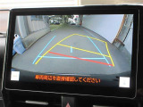 バックガイドモニターで、後方を確認しながら安心して駐車することができます。運転初心者も熟練者も必須の機能ですよ!