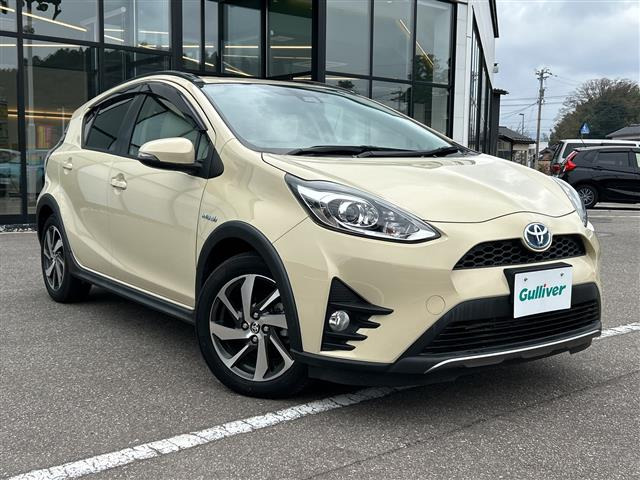 アクア 1.5 クロスオーバー 本革シート 修復歴無し