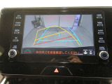 バックガイドモニターで、後方を確認しながら安心して駐車することができます。運転初心者も熟練者も必須の機能ですよ!