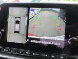 周囲の状況が分かるアラウンドビューモニター搭載。苦手な縦列駐車もこれがあれば安心ですね。