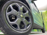 【15インチアルミホイール】外観にマッチしたアルミホイールを装着しております。各種アルミホイールや、スタッドレスタイヤも取扱いしております。是非ご相談ください♪