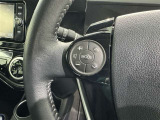 ステアリングスイッチ装備!運転しながら手元でオーディオの操作などができます。