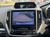 バックカメラも付いています。駐車の時に便利なのはもちろんの事、後方死角にいる子供たちに気が付くことができるので安心安全ですね