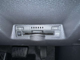 ETC車載器付きです。高速道路の料金所もスムーズに通過できます。