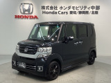 全国納車可 第三者機関証明書付 1年保証 ワンオ-ナ- ナビ TV CD録音 BTオ-ディオ DVDシ-トヒ-タ- ETC HID VSA装備のN-BOXカスタム SSブラックスタイルパッケージ入庫!