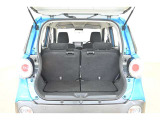 広々としたラゲージスペースを備えています。大きなものや長さのある荷物もしっかりと積み込めます。