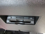 ETC車載器付きです。高速道路の料金所もスムーズに通過できます。