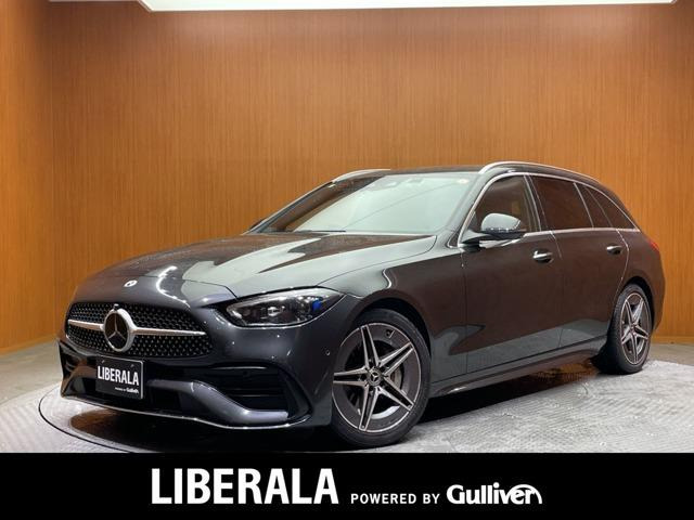 CクラスワゴンC220d アバンギャルド AMGライン本革シート ワンオーナー