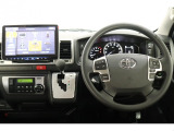 オーディオ操作に便利なステアリングオーディオスイッチを完備!