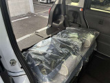 シートが倒せて荷物も楽々