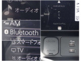 【スマホ連携も♪】 BluetoothやUSBは勿論、オプションのフルセグTV搭載!またスマホのアプリの一部がコネクトで使用できるアップルカープレイ、アンドロイドオートにも対応♪