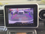 バックカメラ付きの為、バック駐車も安心!
