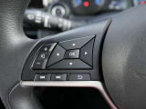 ステアリングスイッチ装備!オーディオ操作もスマートに!