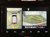 全周囲カメラで危険察知。狭い駐車場でも安心して駐車できますね☆